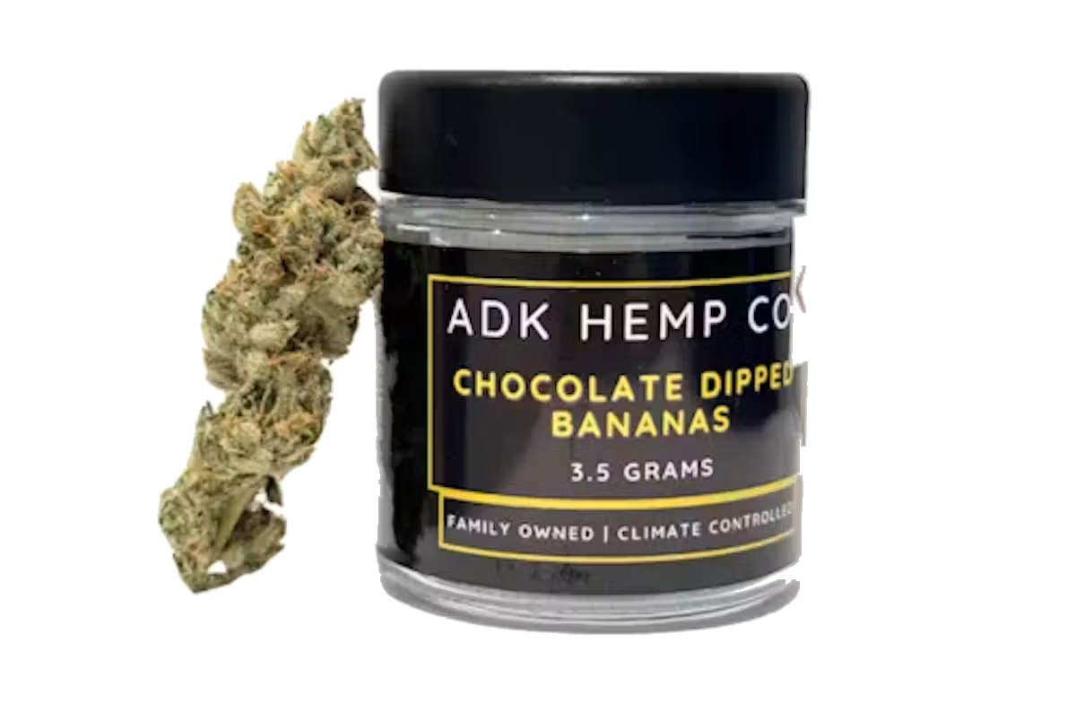 ADK Hemp flower for the 40% off ADK Hemp eighths deal.
