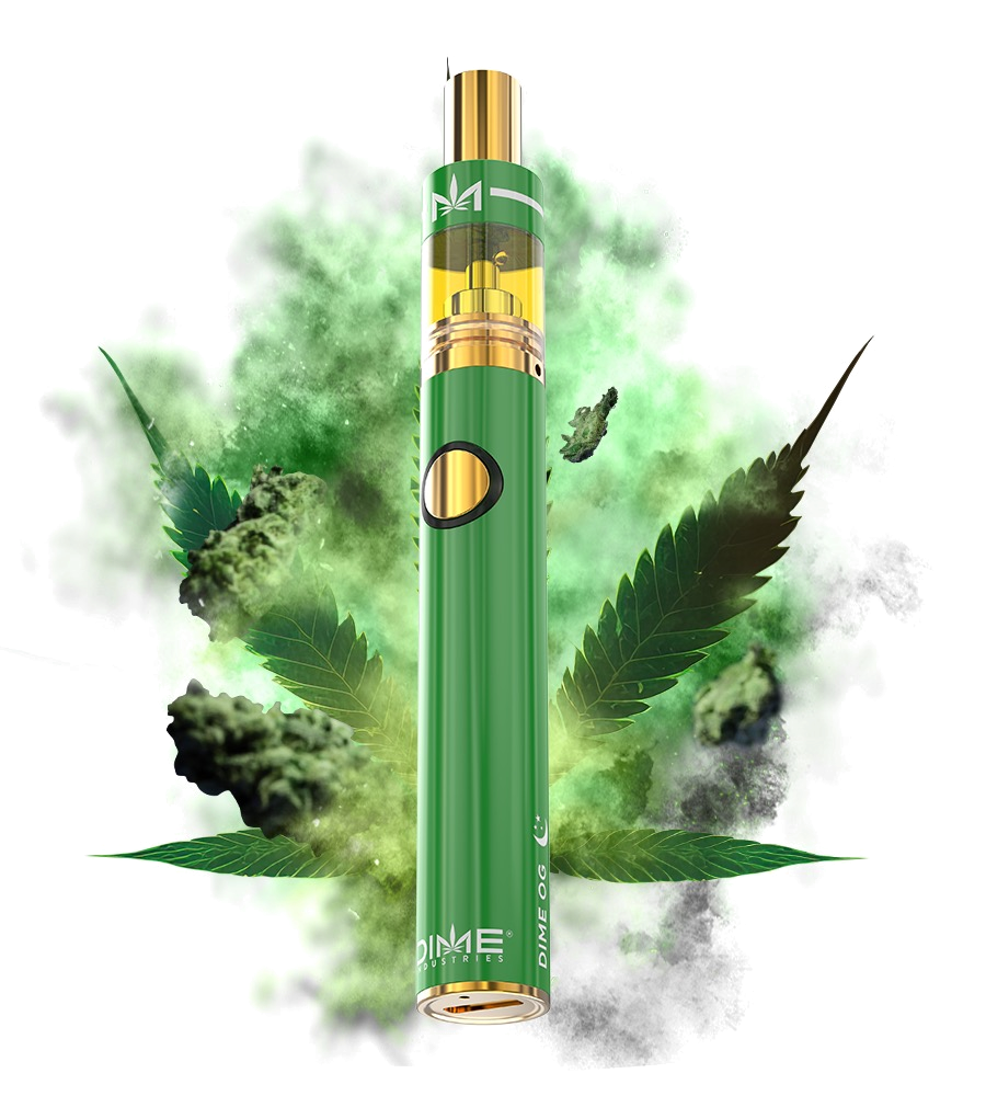 Green Dime Industries vape for the 40% off Dime vapes deal.