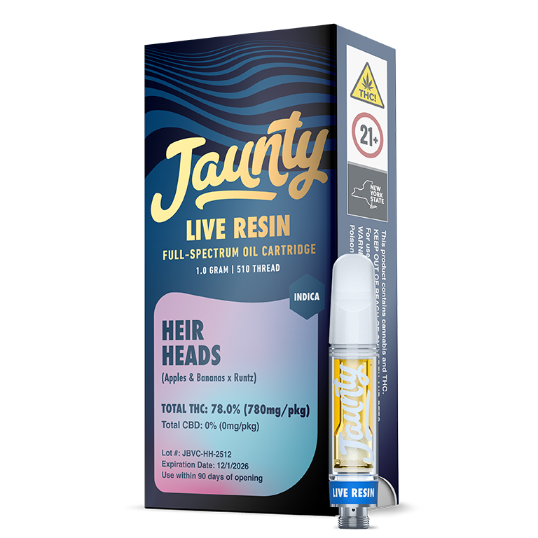 Jaunty live resin vape for the 30% off Jaunty live resin vapes deal.